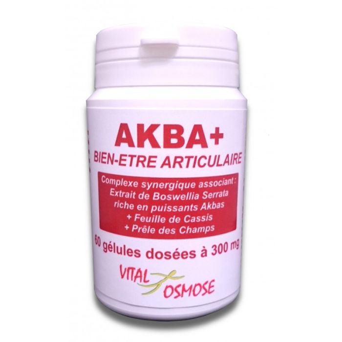 Akba+ 300 mg 10 % d'Akba - 60 gélules