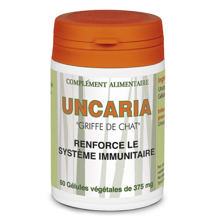 Complément Alimentaire Uncaria (Griffe De Chat) - 60 Gélules - Soutien Immunitaire - Neuf