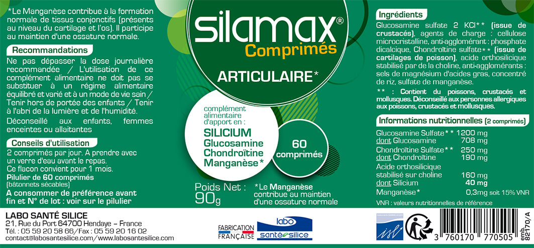 SILAMAX - 60 comprimés